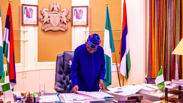 Photo of President Bola Tinubu.